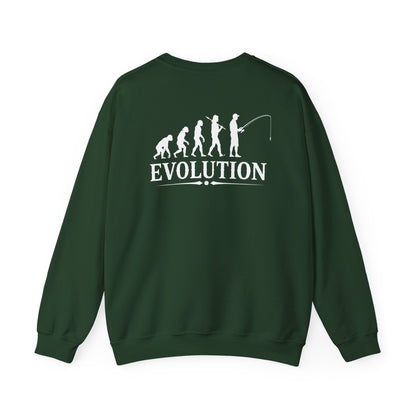 Fishing Evolution Sweatshirt Printify
