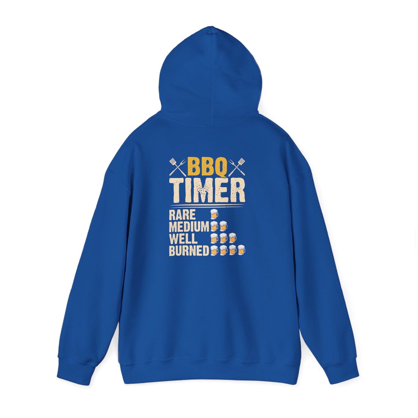 BBQ Timer Funny Grill Master Hoodie Printify
