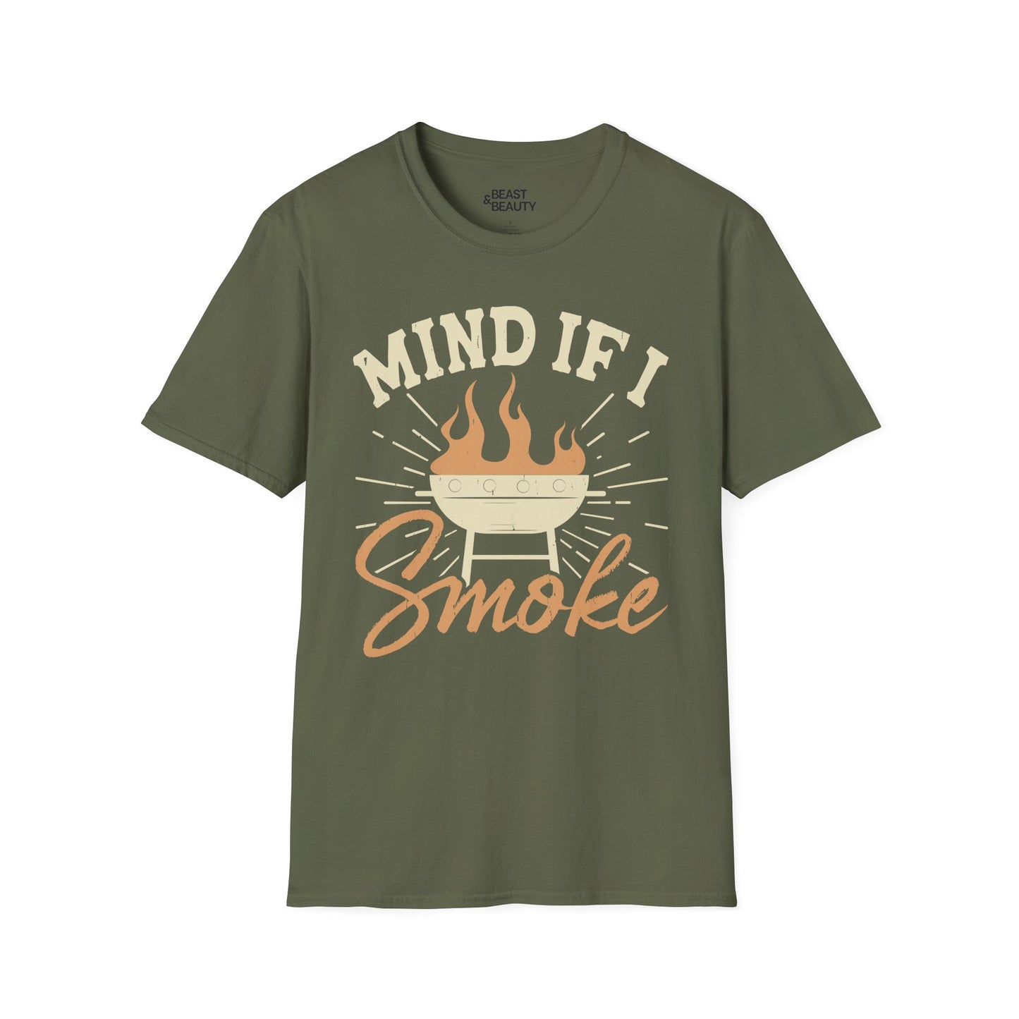 Mind If I Smoke Dad T-Shirt Printify