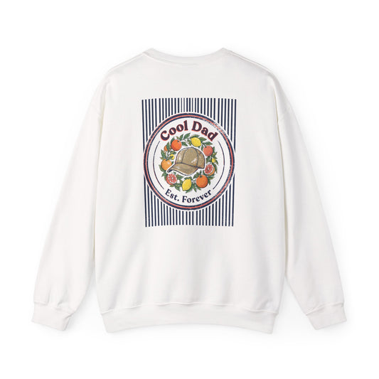 Cool Dad Est. Forever Retro Dad Sweatshirt Printify