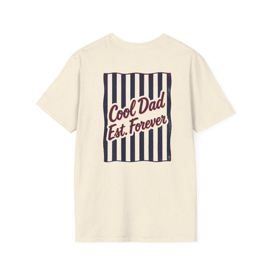 Cool Dad Est. Forever Vintage T-Shirt Printify