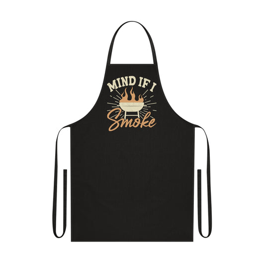 Mind If I Smoke BBQ Grilling Apron Printify