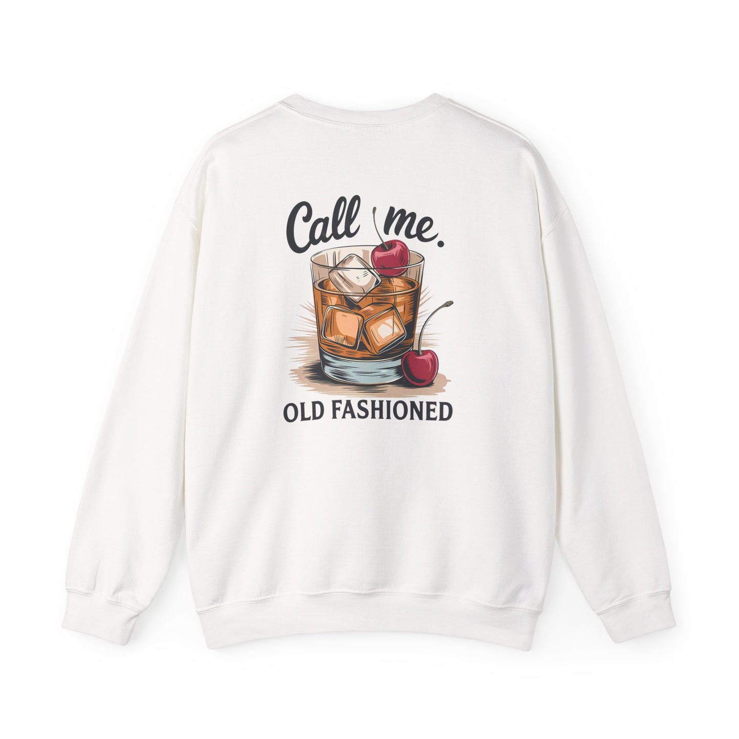 Call Me Old Fashioned Cocktail Sweatshirt sweatshirt view 2