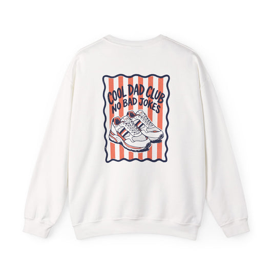 Cool Dad Club No Bad Jokes Sweatshirt Printify