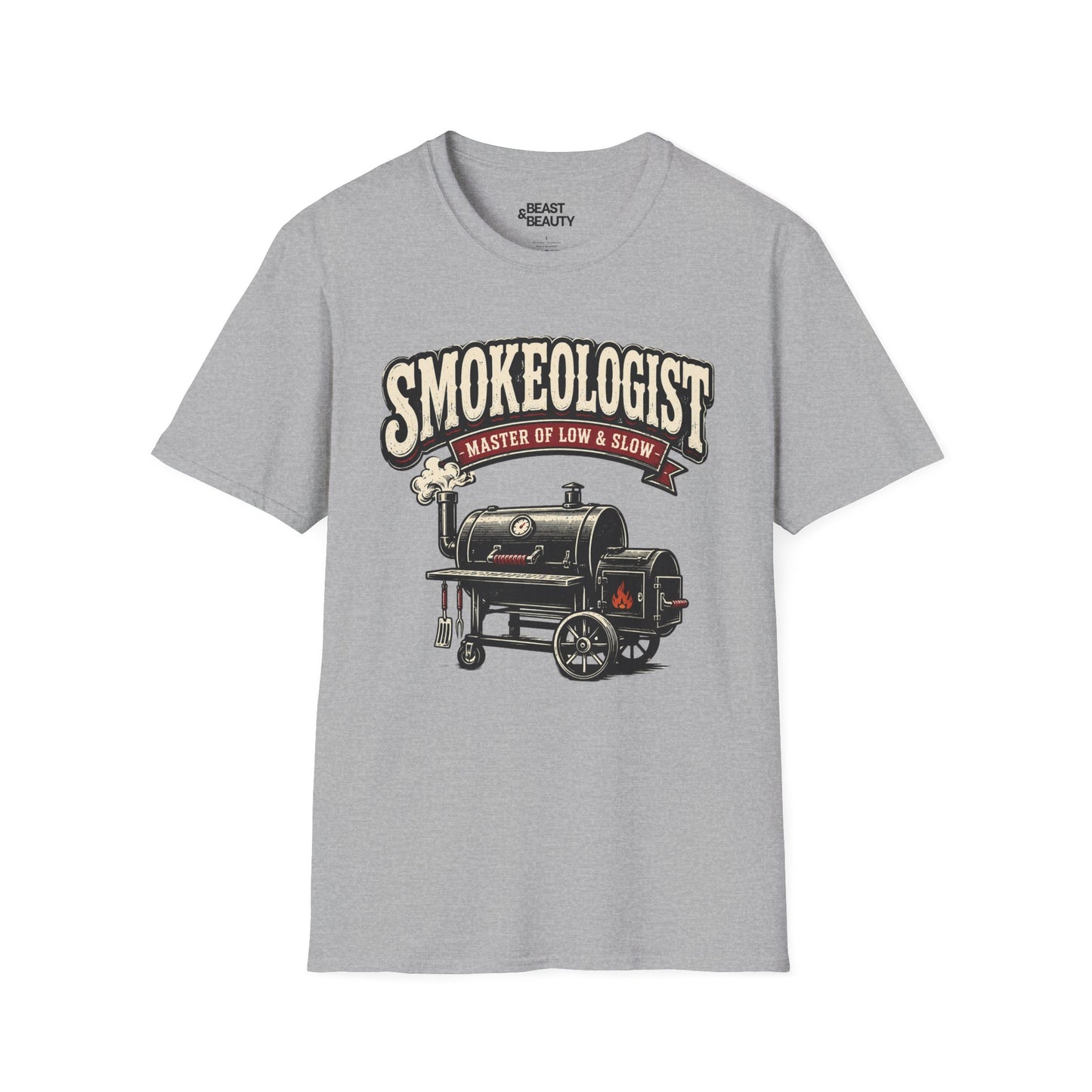 Smokeologist Master of Low & Slow T-Shirt Printify