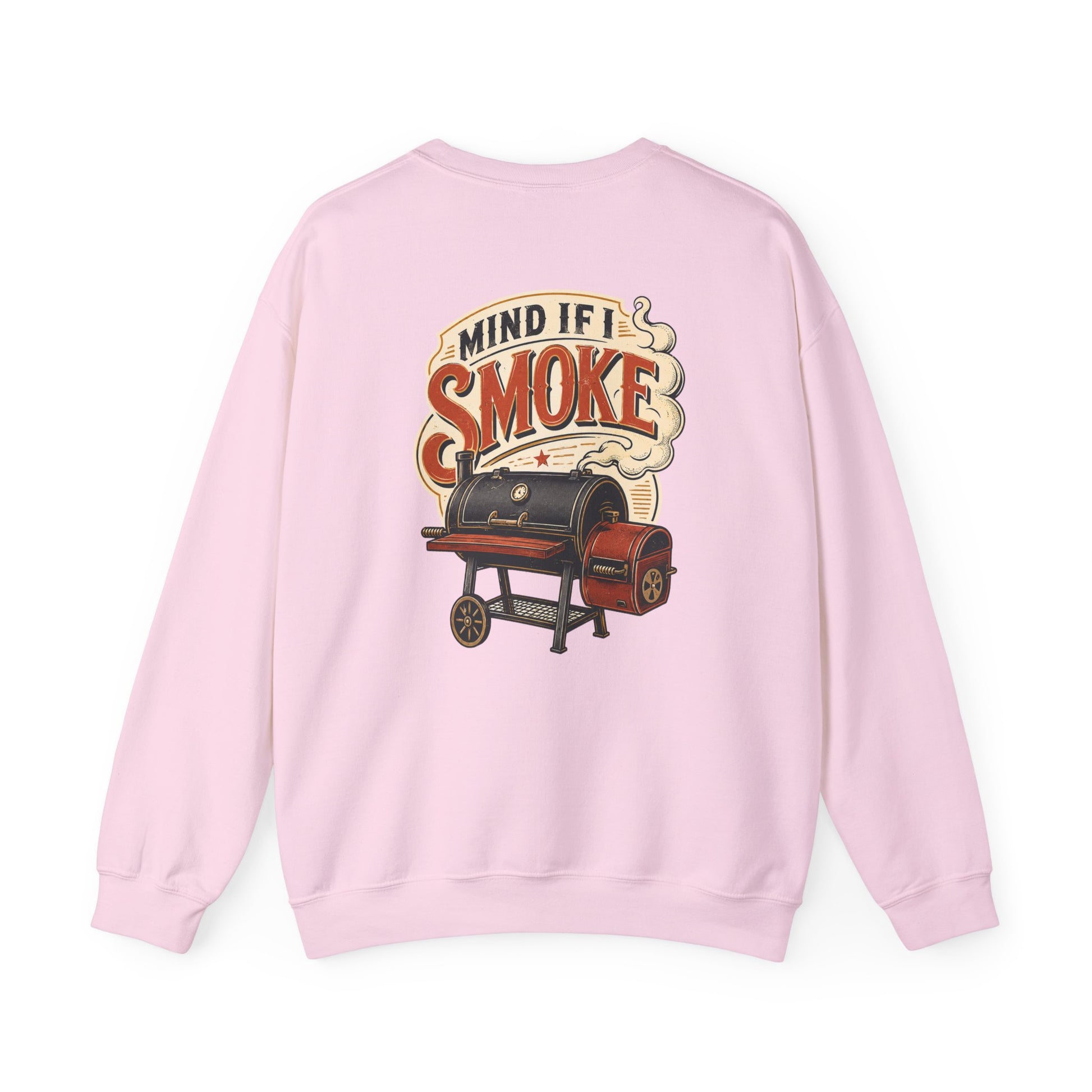 Mind If I Smoke BBQ Smoker Sweatshirt Printify