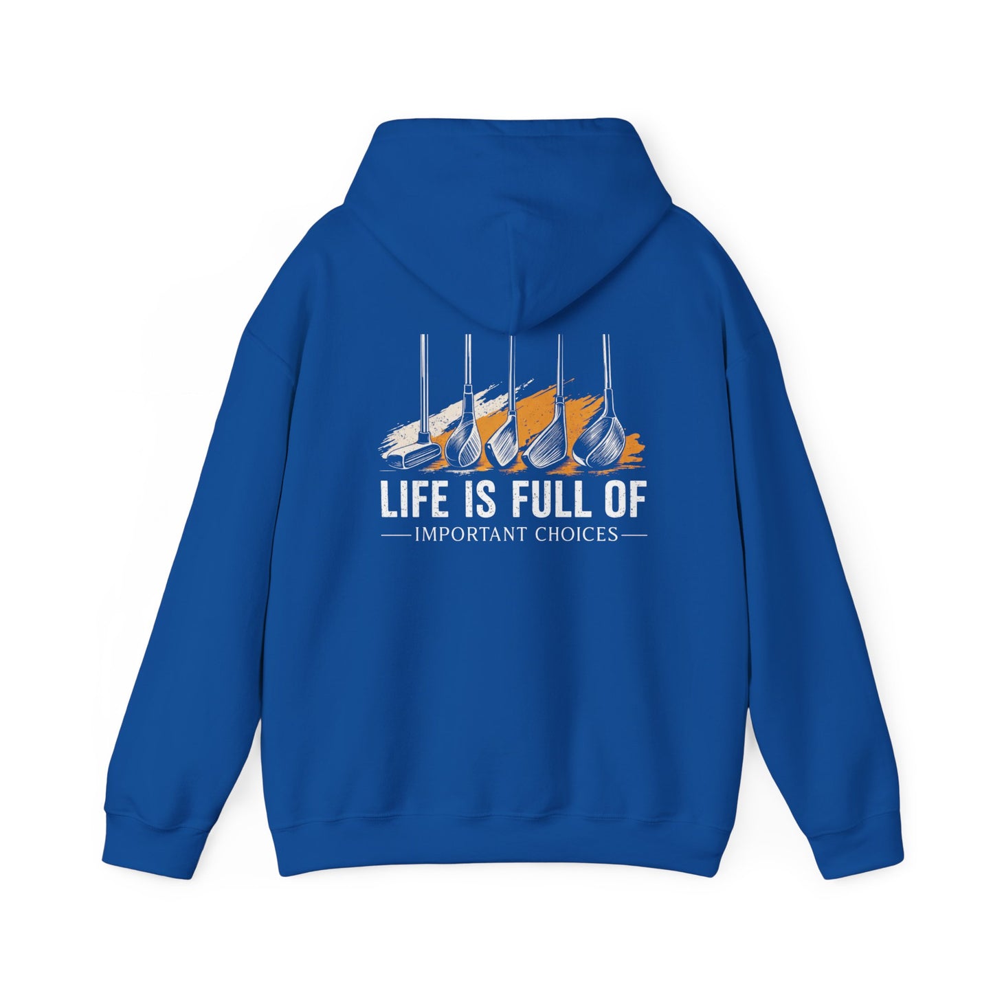 Life Is Full of Important Choices Hoodie Printify