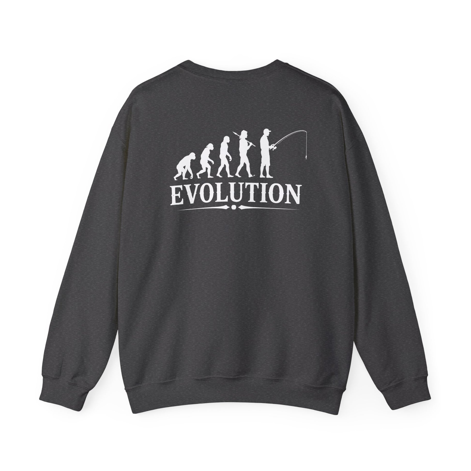 Fishing Evolution Sweatshirt Printify