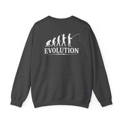 Fishing Evolution Sweatshirt Printify