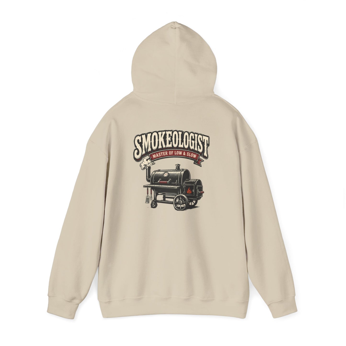 Smokeologist Master of Low & Slow BBQ Hoodie hoodie view 4