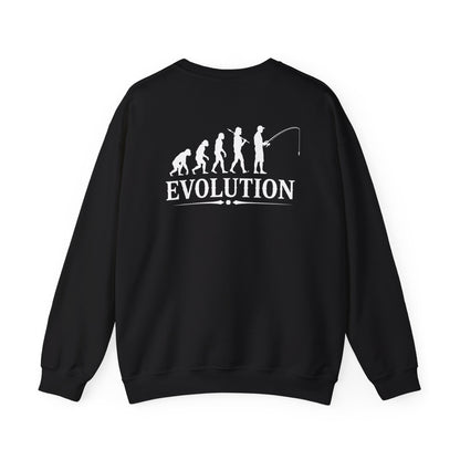 Fishing Evolution Sweatshirt Printify