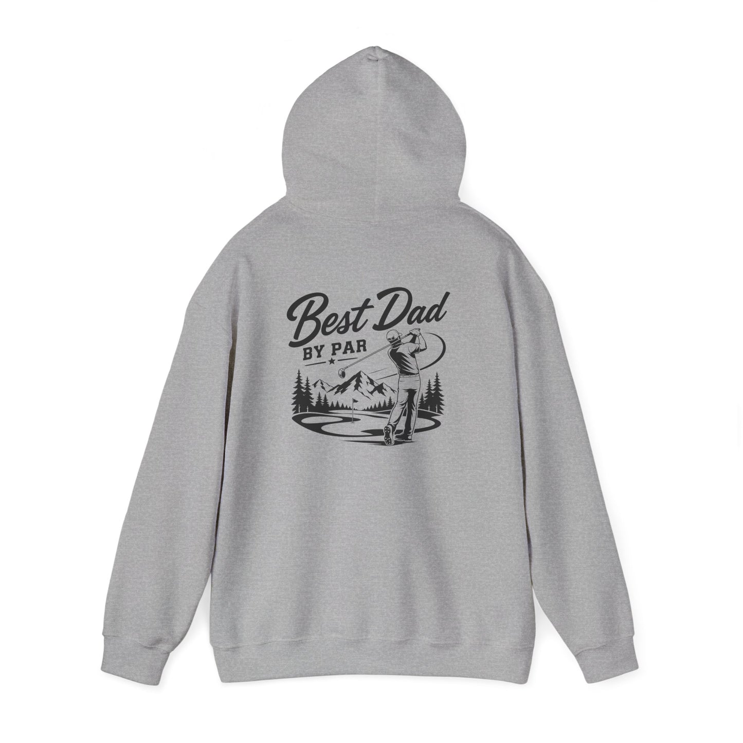 Best Dad By Par Golf Hoodie hoodie view 3