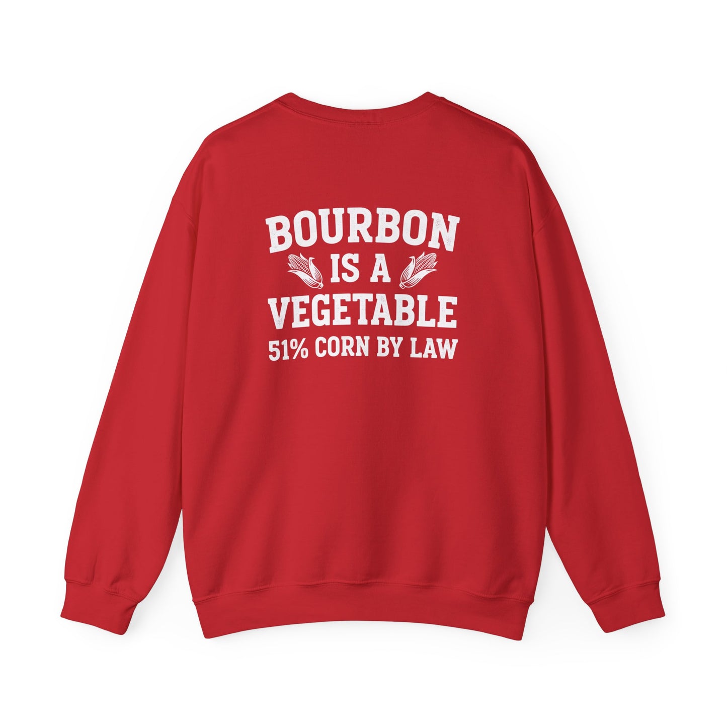 Bourbon Is a Vegetable Sweatshirt sweatshirt view 3