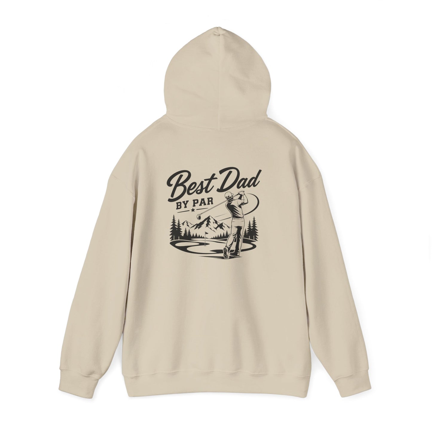 Best Dad By Par Golf Hoodie — graphic hoodie by Beast & Beauty