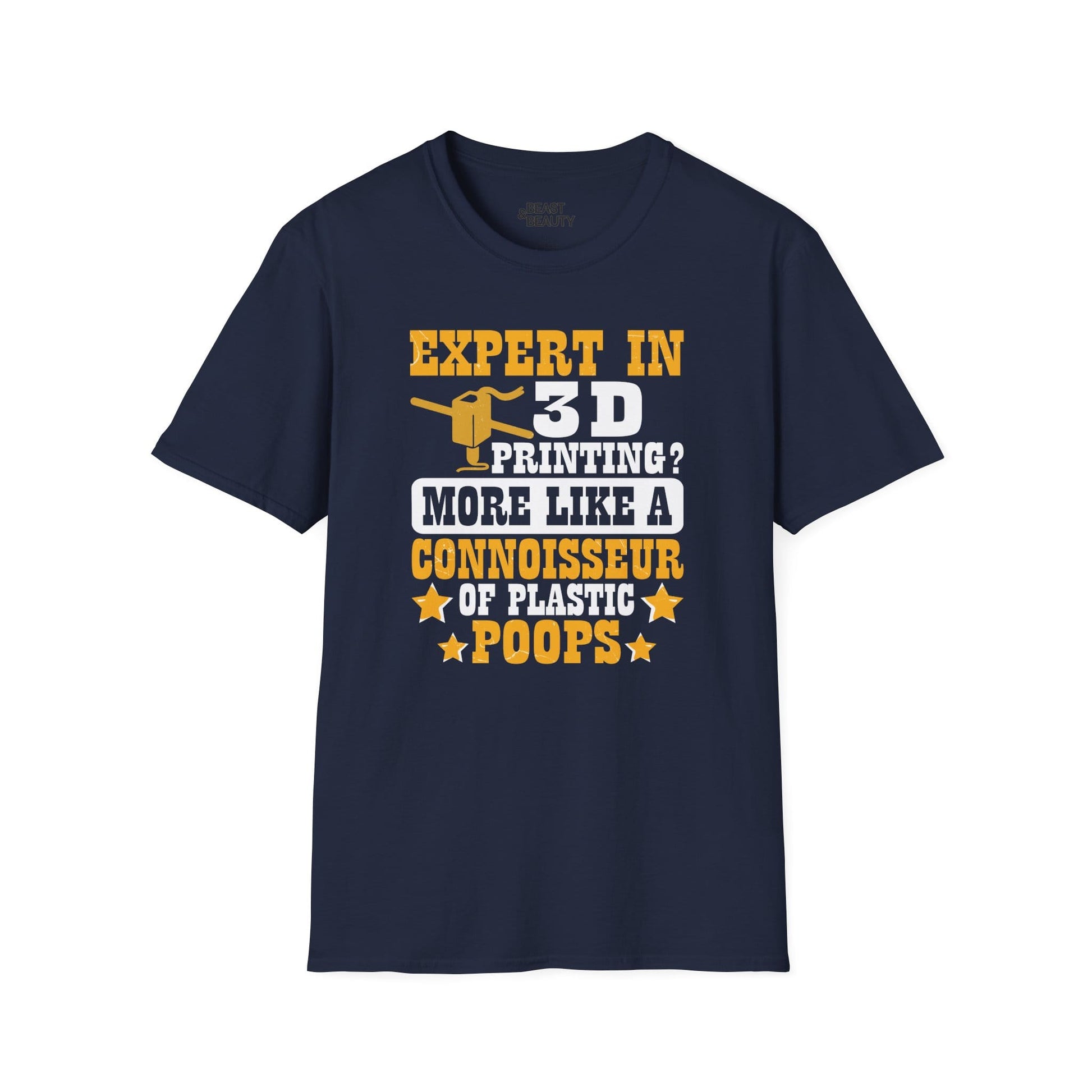 3D Printing Expert T-Shirt Navy / S gift_idea unique_gift personalised_gift