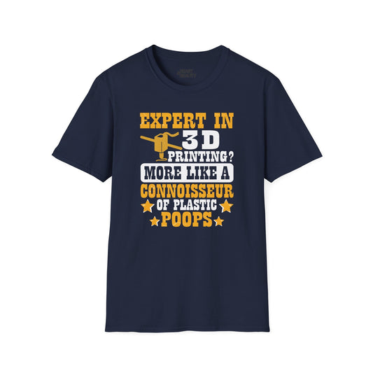3D Printing Expert T-Shirt Navy / S gift_idea unique_gift personalised_gift