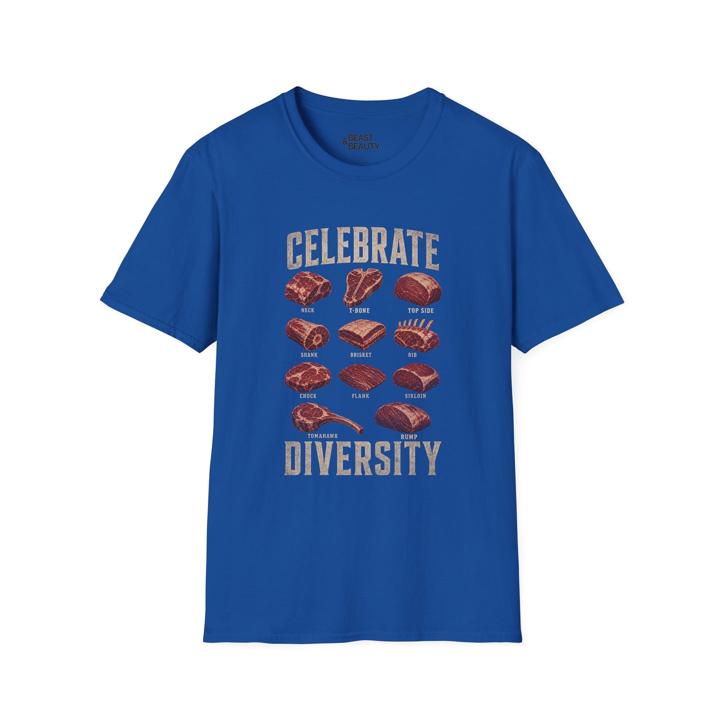 Celebrate Diversity Dad T-Shirt Printify