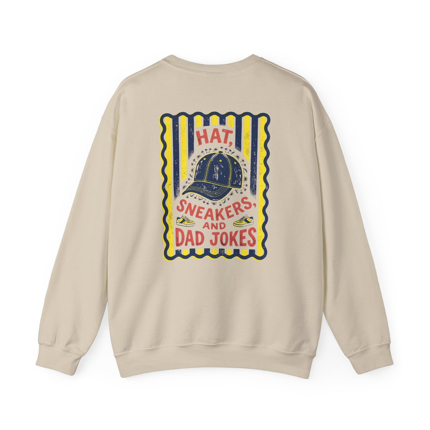 Dad Jokes Lifestyle Sweatshirt Printify