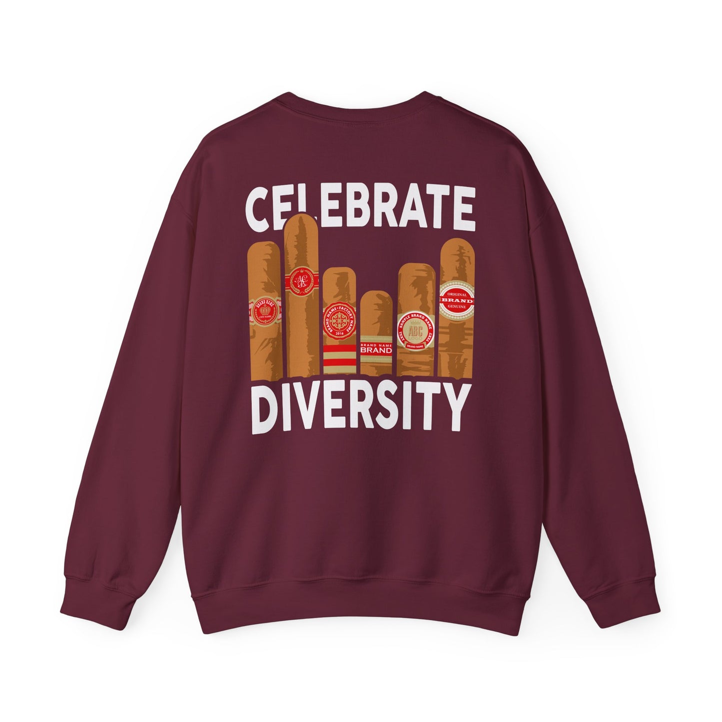 Celebrate Diversity Cigar Lover Sweatshirt sweatshirt view 2