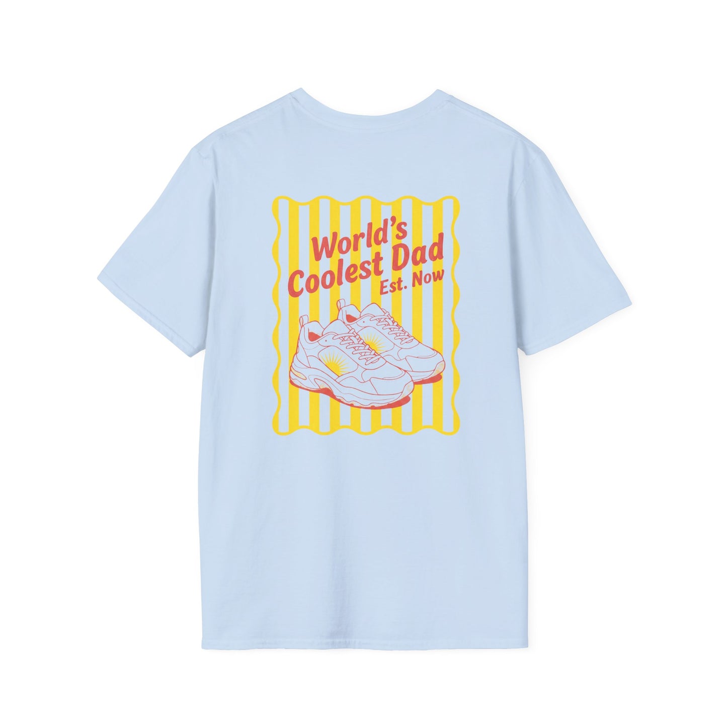 World's Coolest Dad Est. Now Vintage T-Shirt Printify