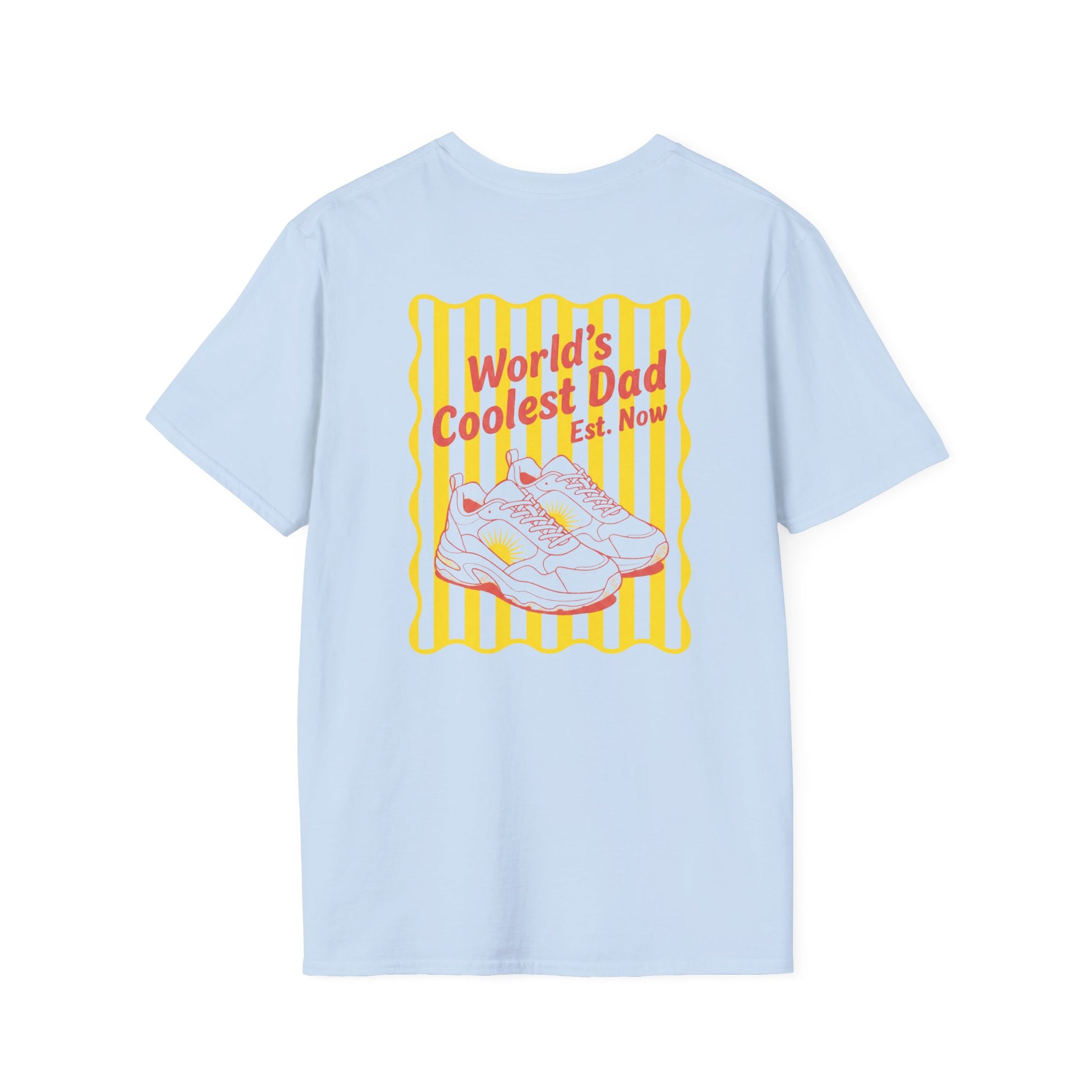 World's Coolest Dad Est. Now Vintage T-Shirt Printify