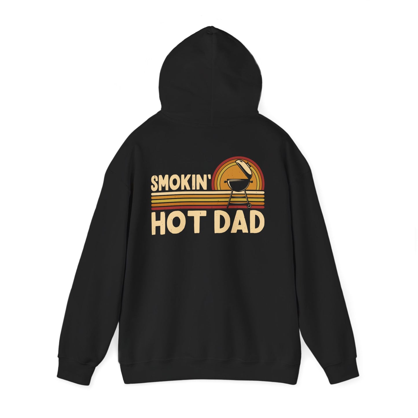 Smokin' Hot Dad BBQ Hoodie Printify