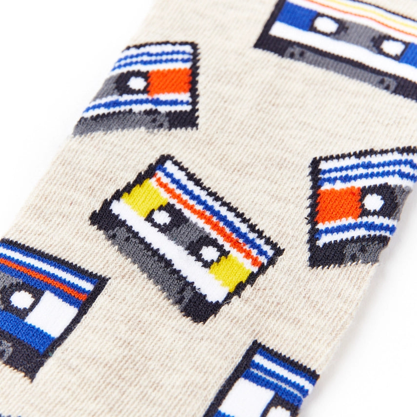 Cassette Tape Socks – Retro Gift Box Socks for Music Lovers UK