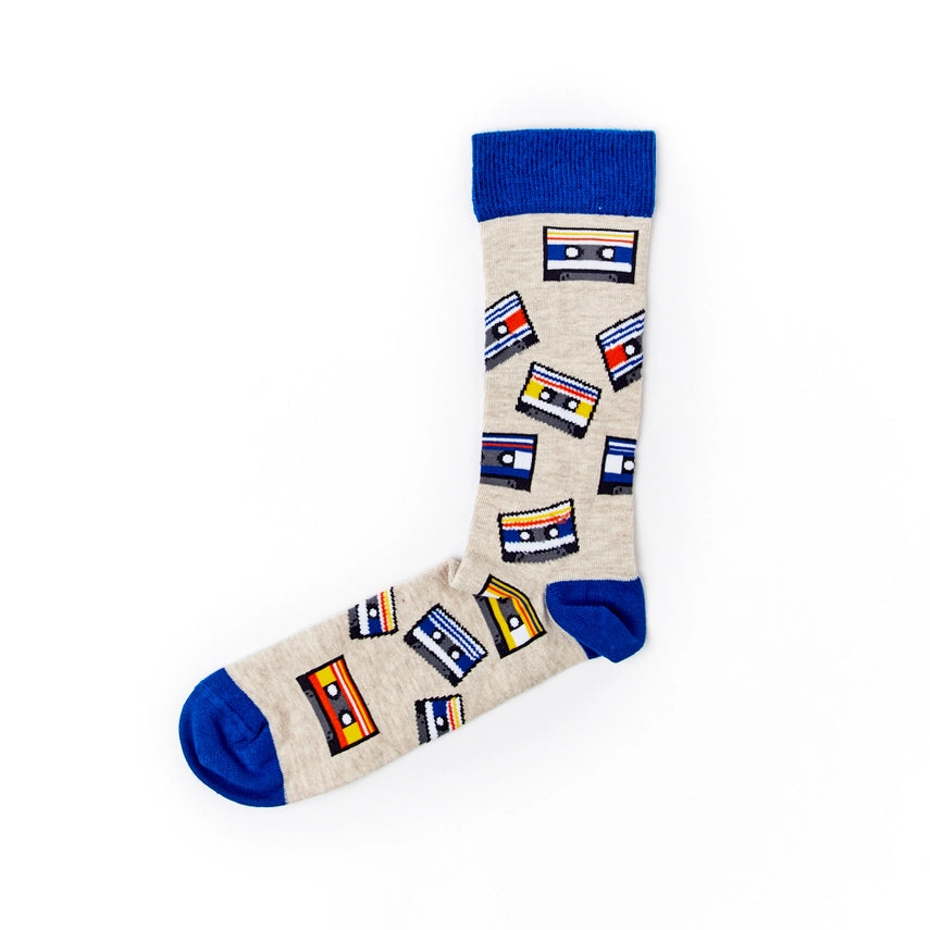 Cassette Tape Socks – Retro Gift Box Socks for Music Lovers UK