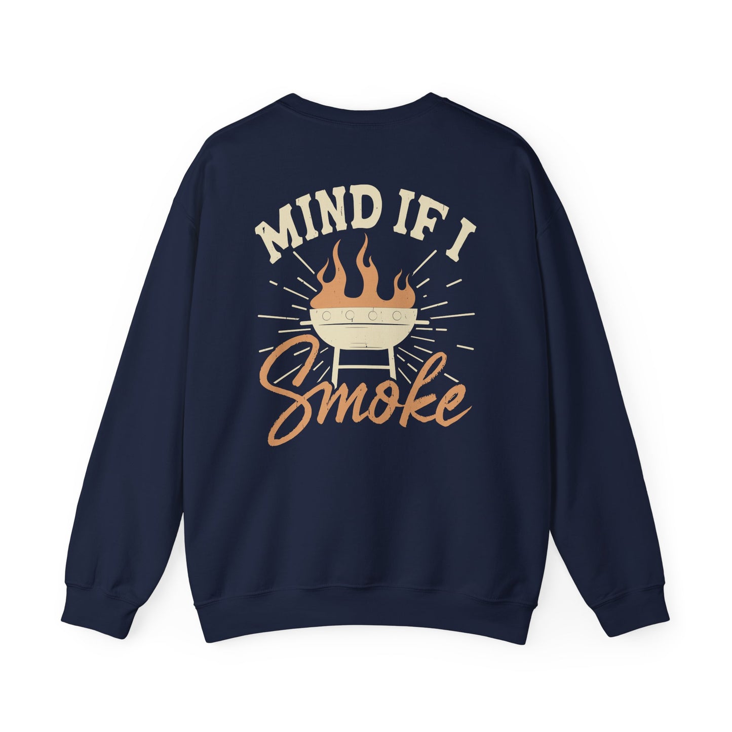 Mind If I Smoke BBQ Sweatshirt sweatshirt view 5