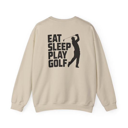 Eat Sleep Play Golf Sweatshirt Printify