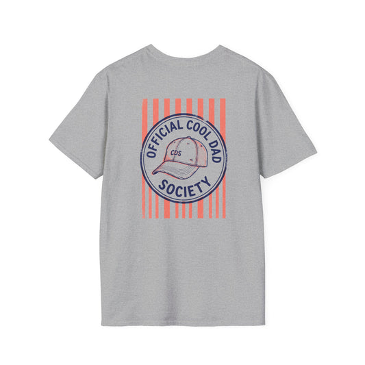 Official Cool Dad Society Vintage T-Shirt t-shirt view 2