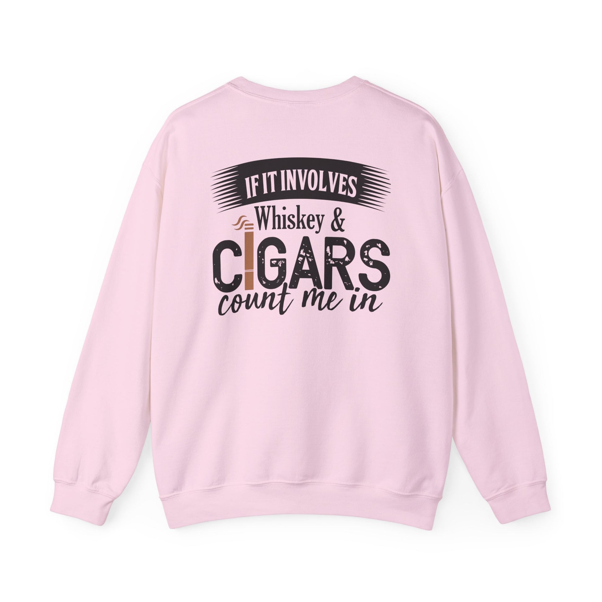 Whiskey and Cigars Sweatshirt Printify