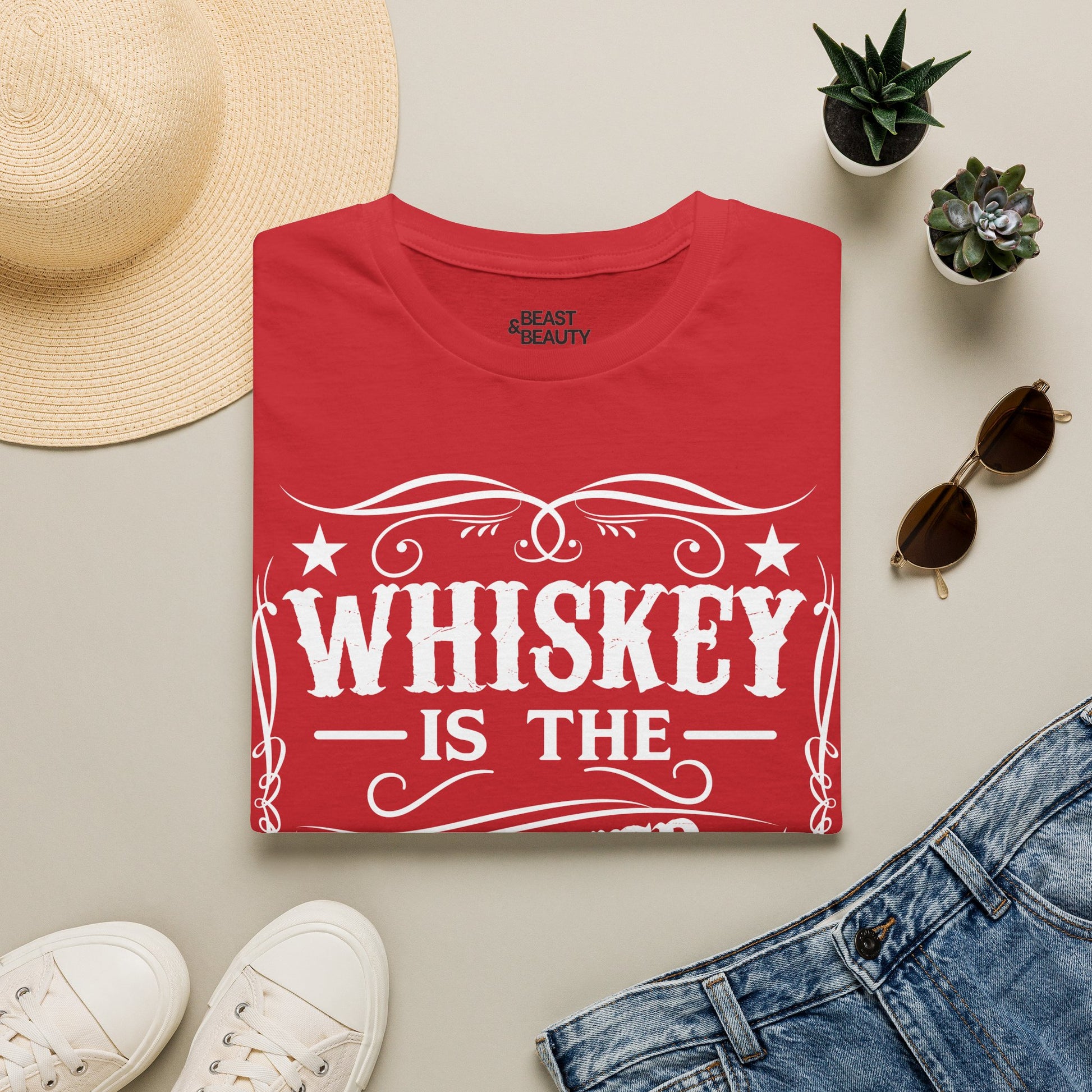 Whiskey Is the Answer T-Shirt Printify
