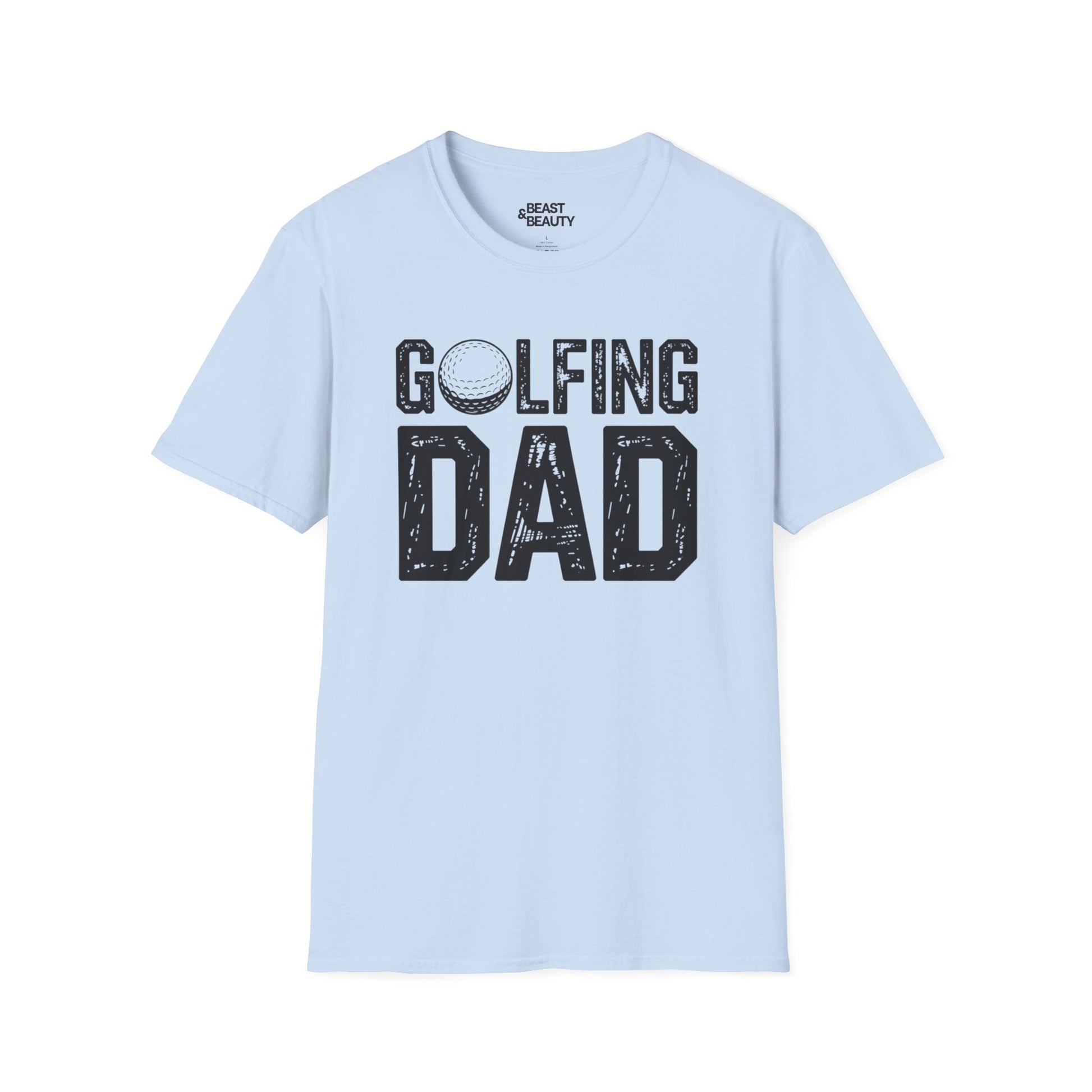 Golfing Dad Father's Day T-Shirt Printify