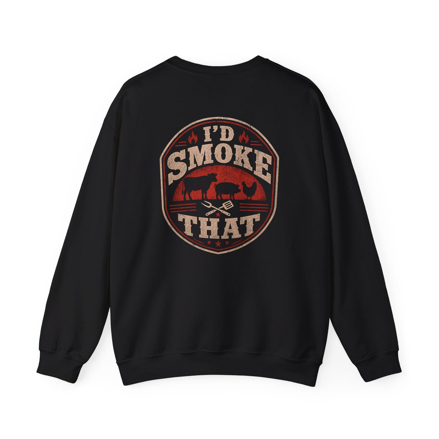 I'd Smoke That BBQ Sweatshirt Printify