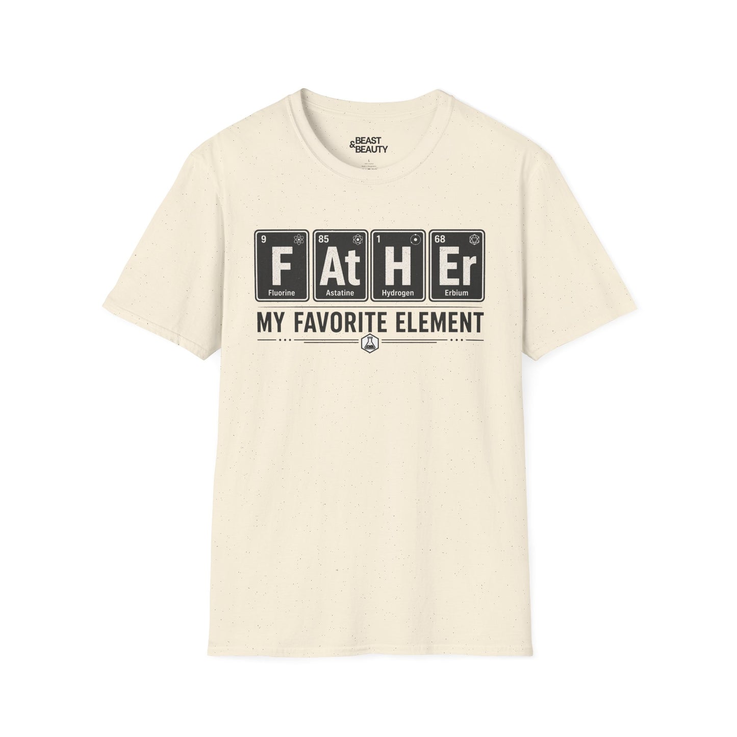 Father, My Favorite Element Dad T-Shirt Printify