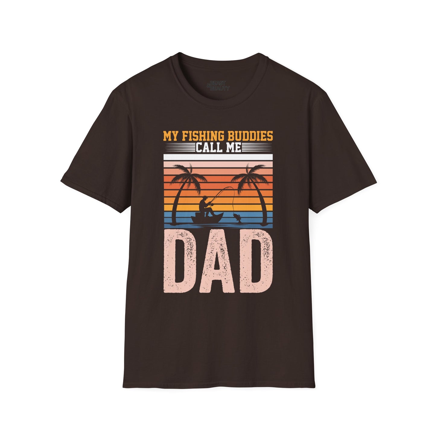 My Fishing Buddies Call Me Dad T-Shirt Printify
