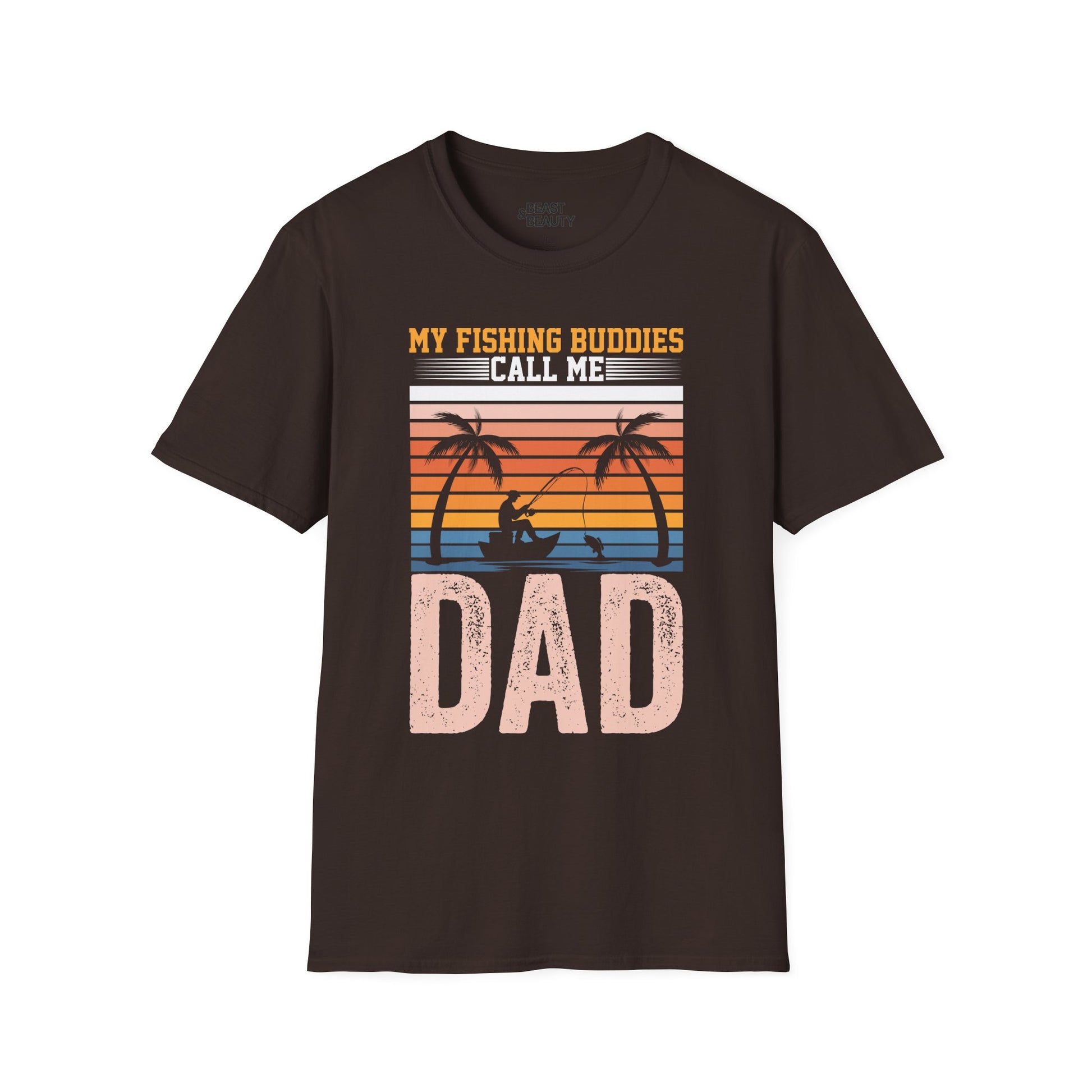My Fishing Buddies Call Me Dad T-Shirt Printify