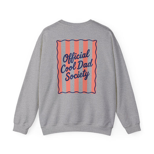Official Cool Dad Society Sweatshirt Printify