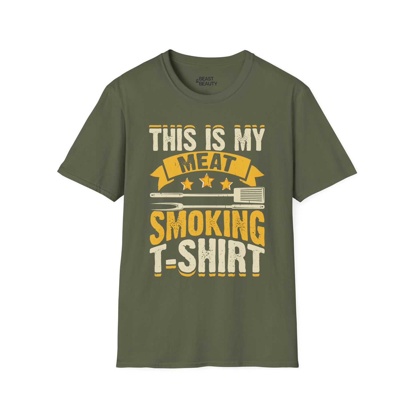 This Is My Meat Smoking T-Shirt Printify
