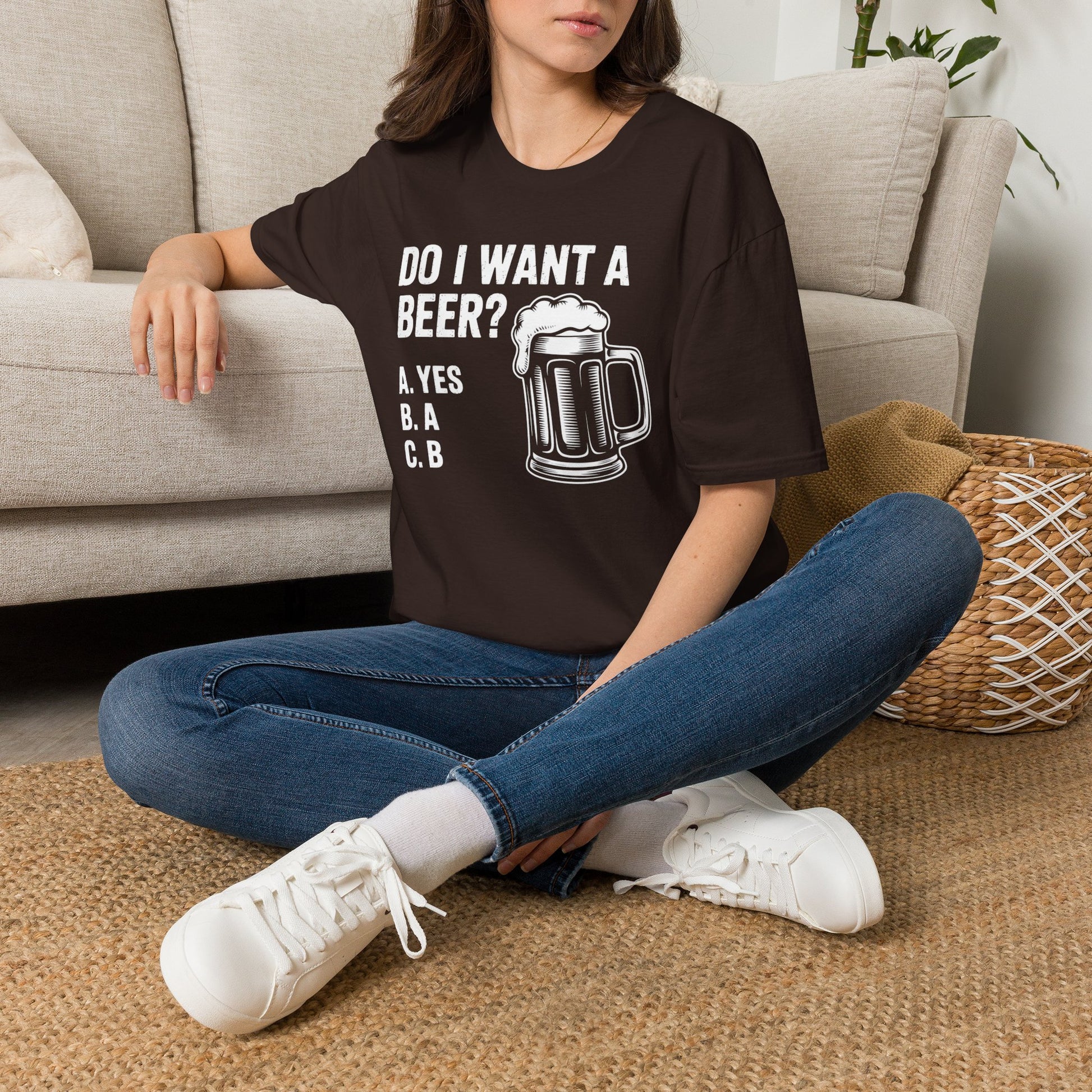 Do I Want a Beer Dad T-Shirt Printify