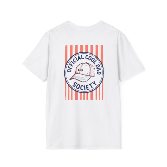 Official Cool Dad Society Vintage T-Shirt — graphic t-shirt by Beast & Beauty