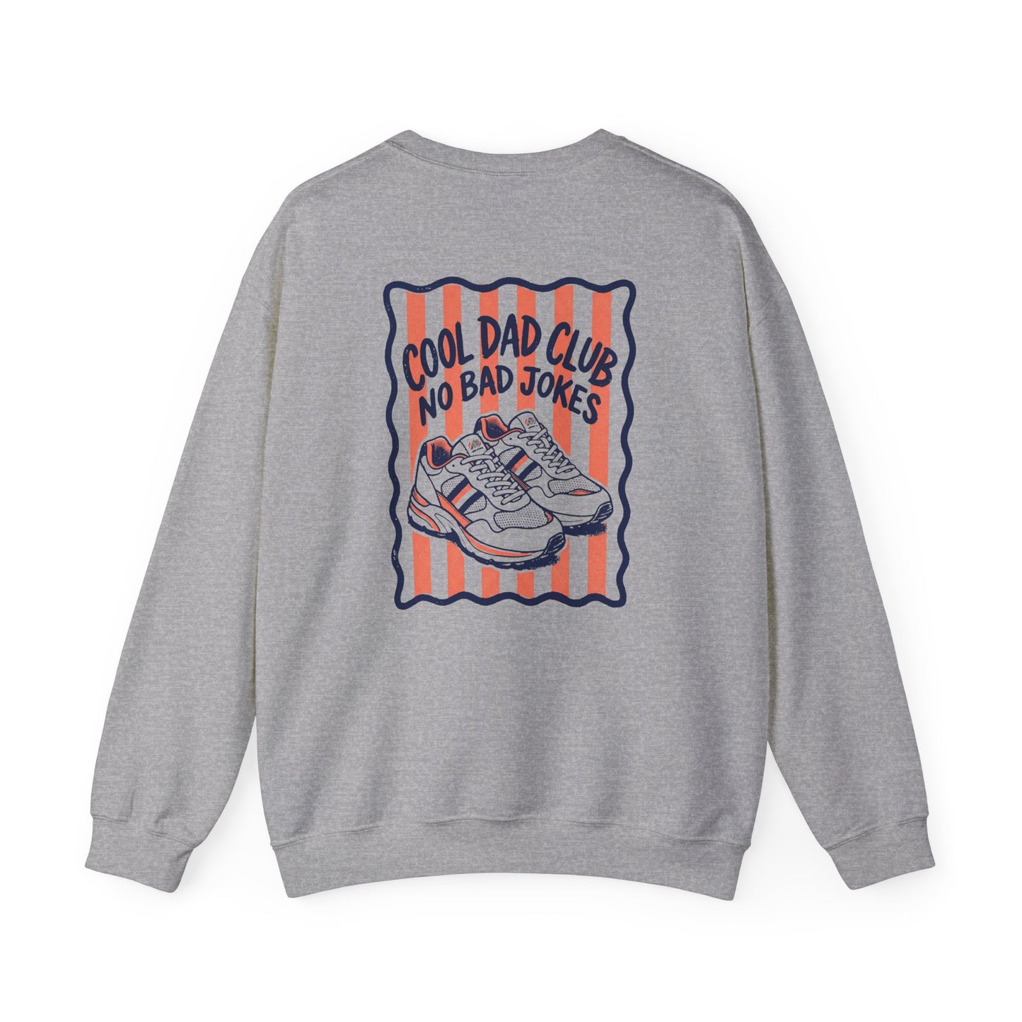 Cool Dad Club No Bad Jokes Sweatshirt Printify