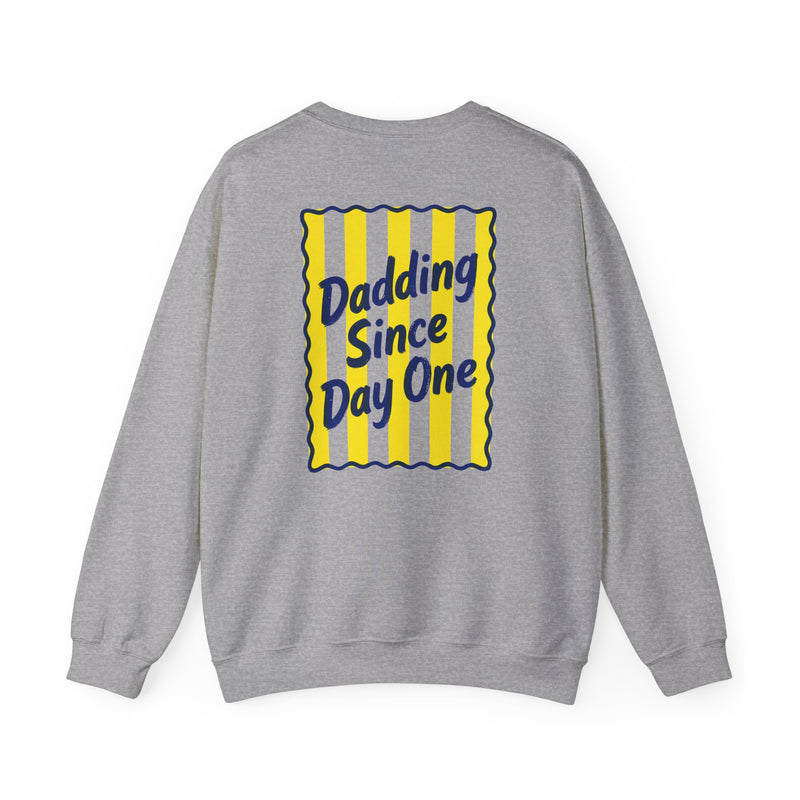 Dadding Since Day One Retro Dad Sweatshirt