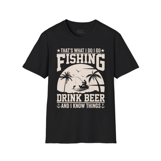 Sorry I Wasn't Listening I Was Thinking About Fishing T-Shirt Printify