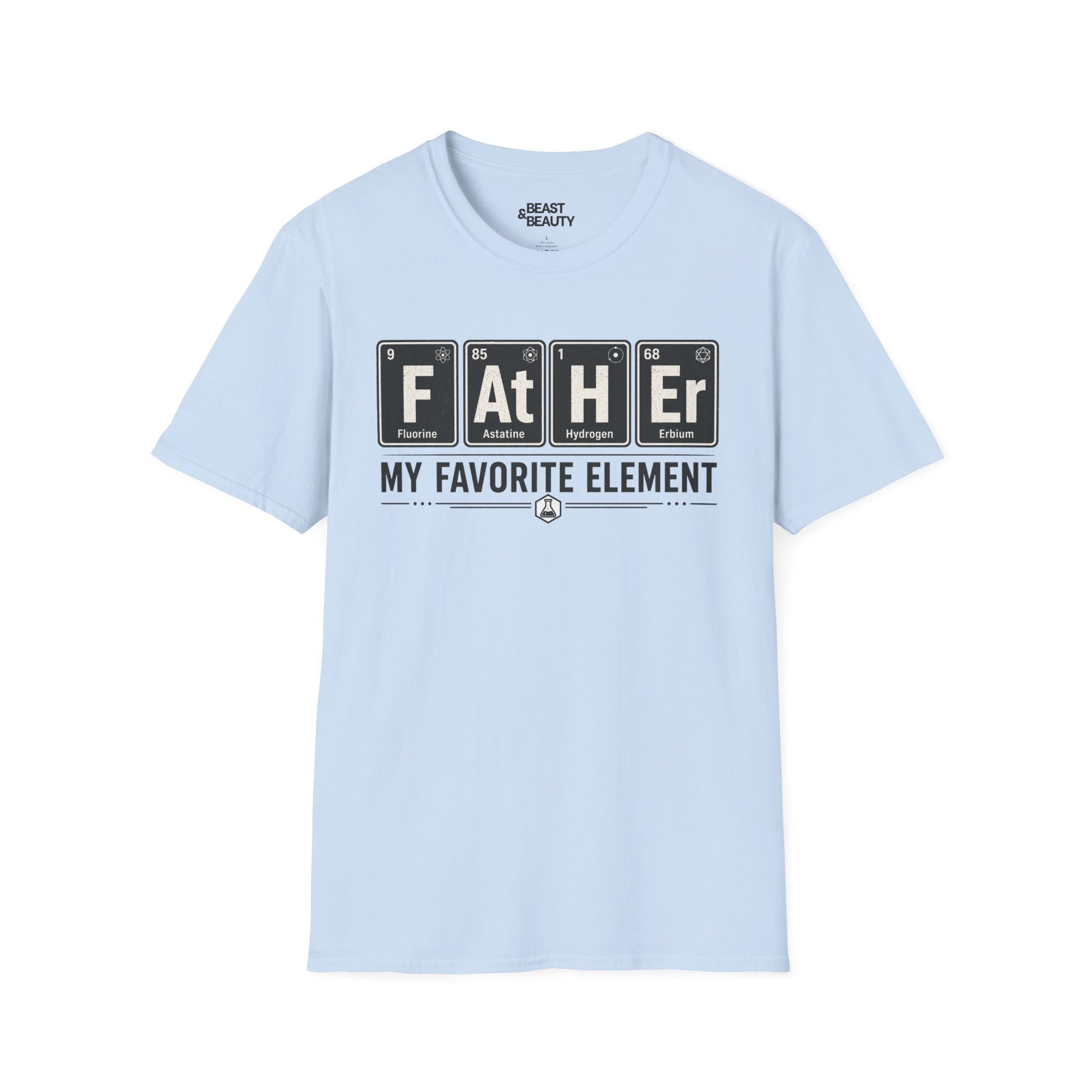 Father, My Favorite Element Dad T-Shirt Printify