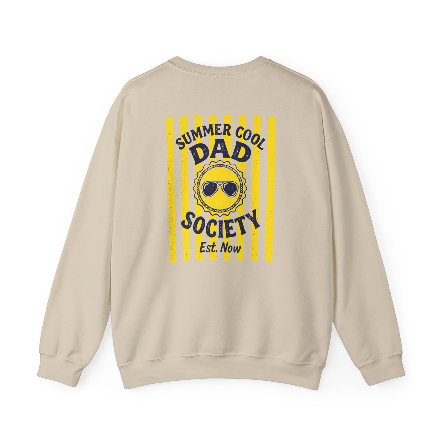 Summer Cool Dad Society Sweatshirt Printify
