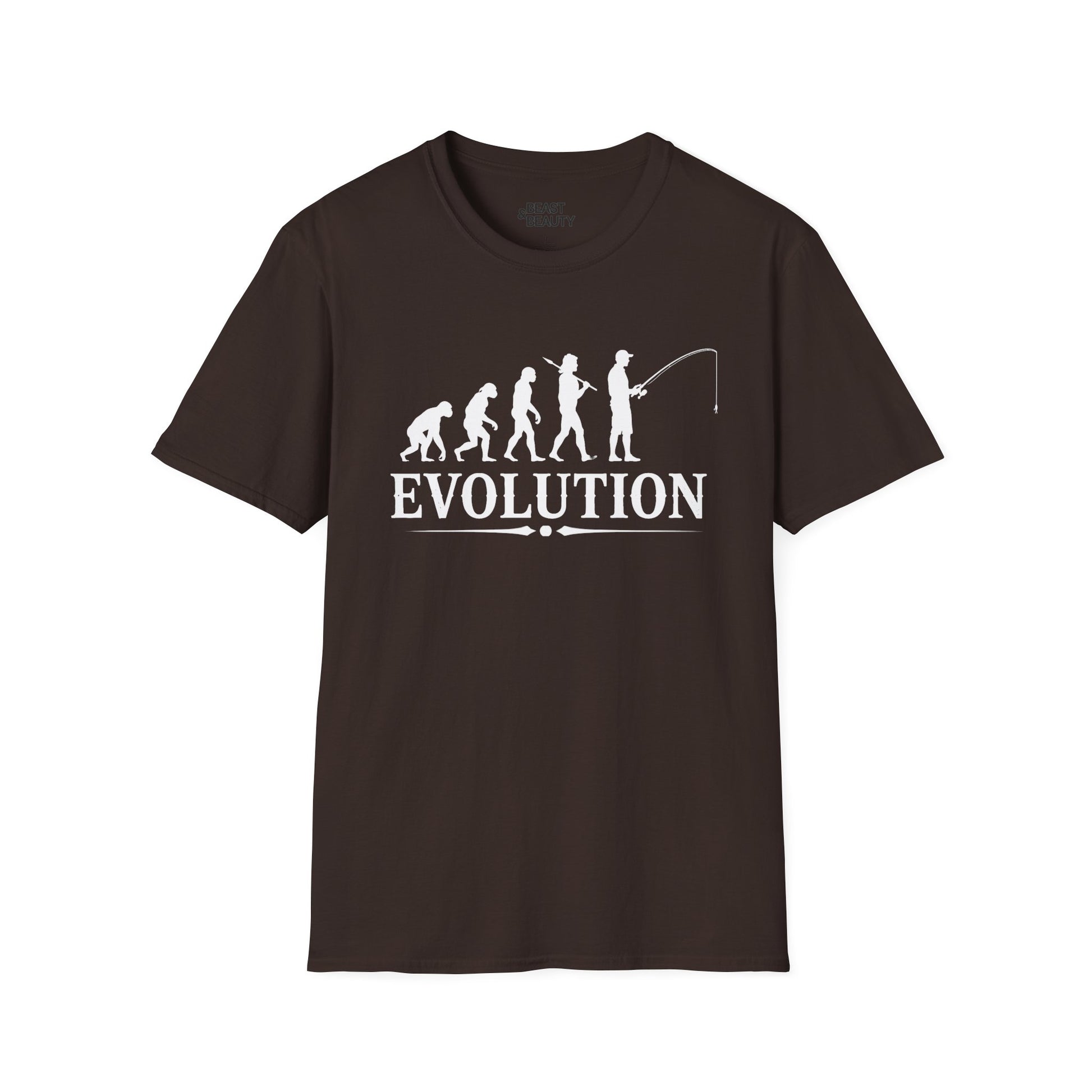 Fishing Evolution T-Shirt Printify