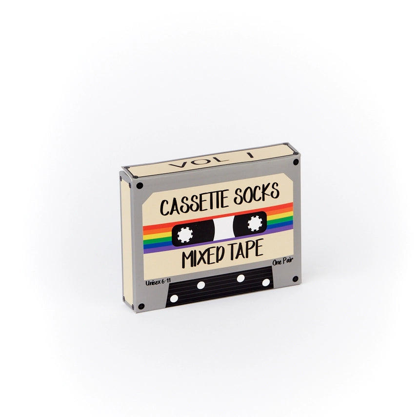 Cassette Tape Socks – Retro Gift Box Socks for Music Lovers UK