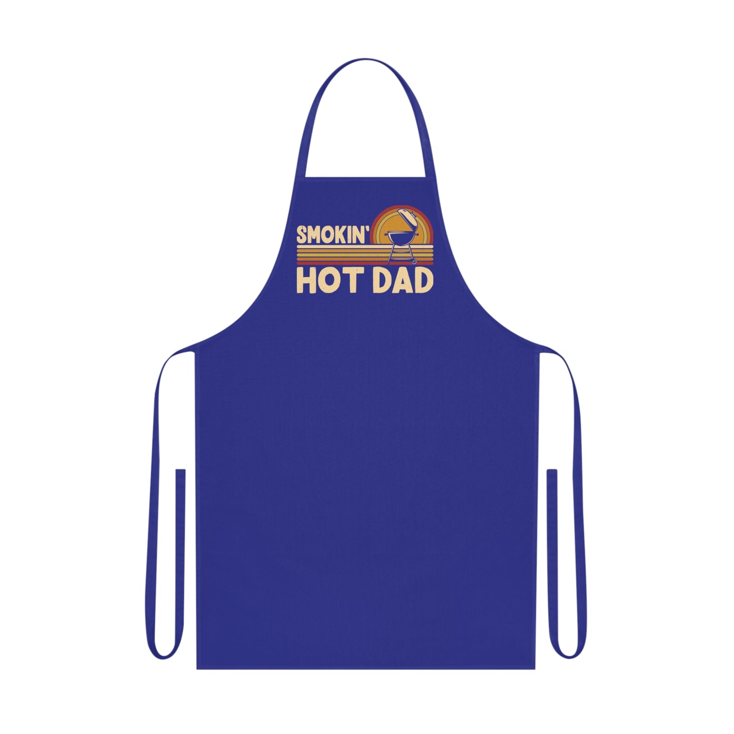 Smokin' Hot Dad BBQ Apron Printify